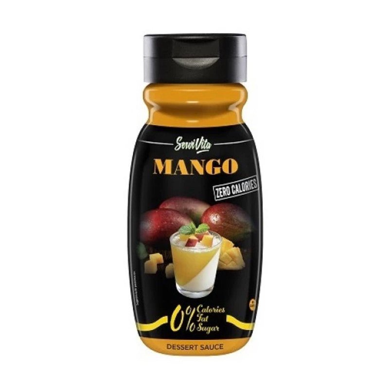 Foto di Salse e Sciroppi 0 calorie - ServiVita 320ml Mango - Push More Salse per condimenti ServiVita