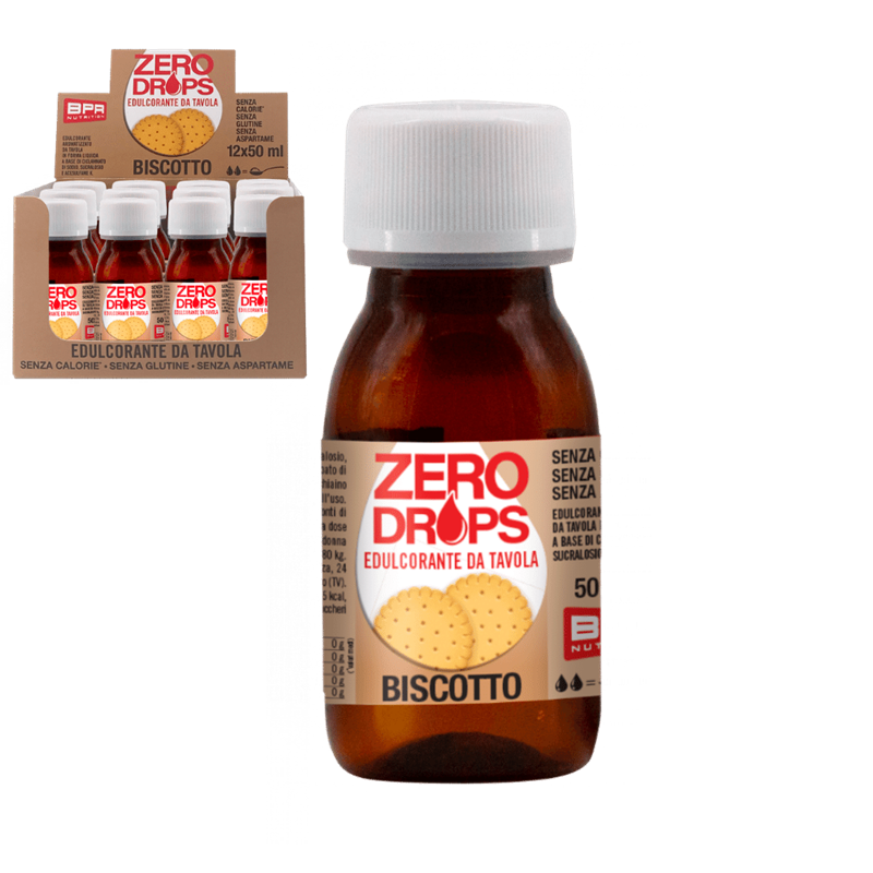 ZERO DROPS - Dolcificante 0 kcal in vari gusti