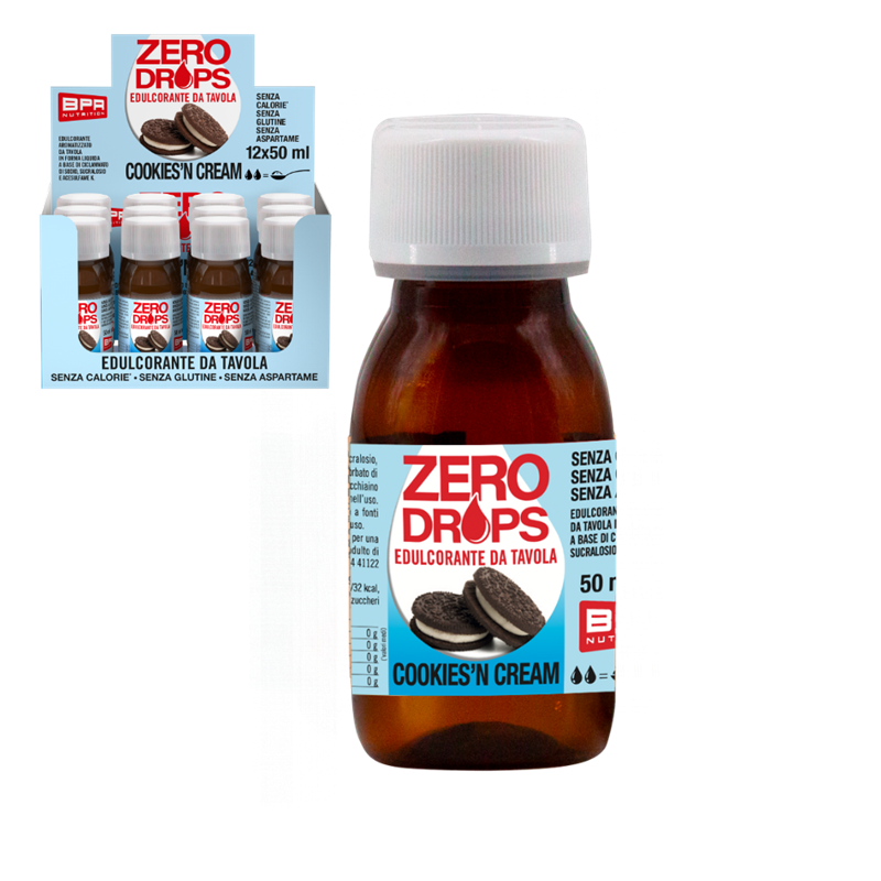 ZERO DROPS - Dolcificante 0 kcal in vari gusti