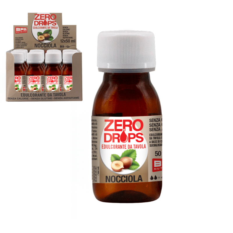 ZERO DROPS - Dolcificante 0 kcal in vari gusti