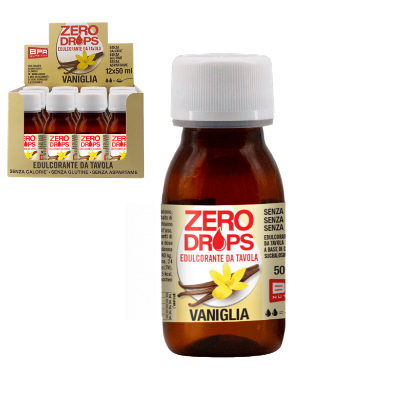 ZERO DROPS - Dolcificante 0 kcal in vari gusti