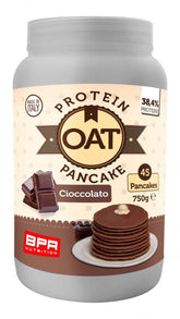 Foto di OAT PROTEIN PANCAKE 12 Gusti 750 gr Cioccolato - PushMore Preparato per pancake Bpr Nutrition