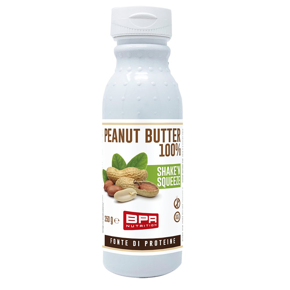 Foto di BURRO D'ARACHIDI - Peanut butter BPR 350 g Shake 'n squeeze - Push More Burro Bpr Nutrition
