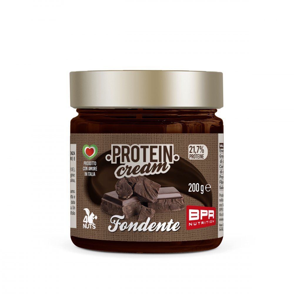 Foto di Protein cream - Crema proteica low carb BPR 200g Fondente - Push More Bpr Nutrition