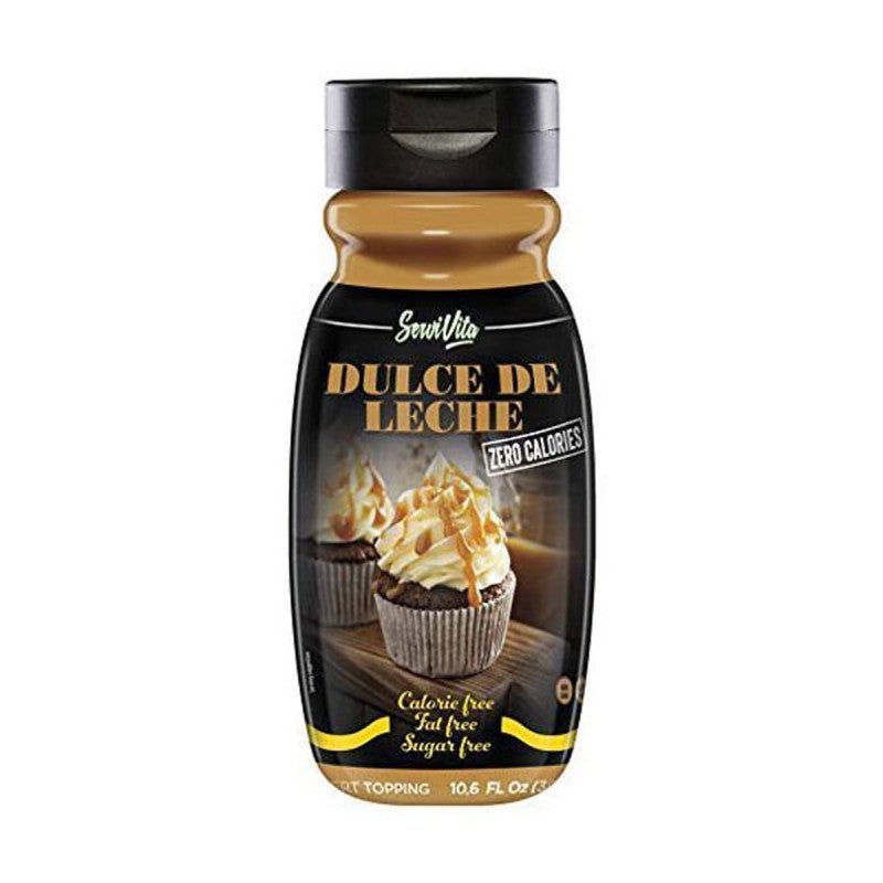 Salse e Sciroppi 0 calorie - ServiVita 320ml Dulce de Leche - Push More Salse per condimenti ServiVita