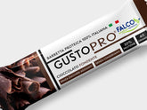 GustoPro - Barretta proteica senza zuccheri 1 barretta (40 g) Cioccolato fondente - Push More Barretta proteica Push More