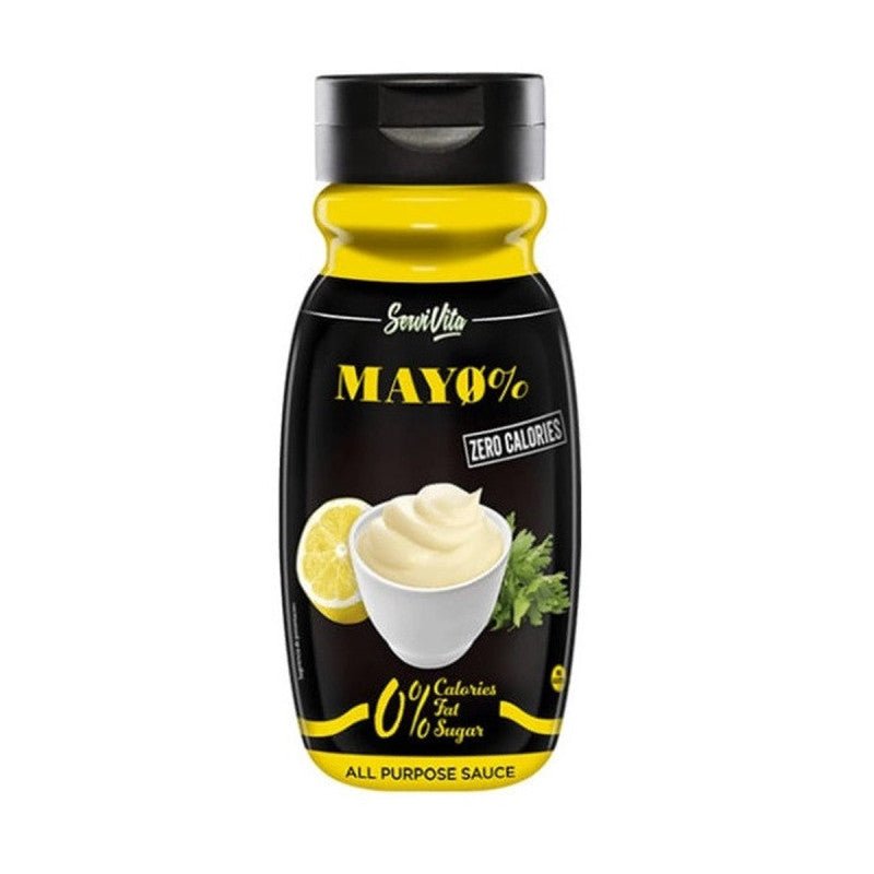 Salse e Sciroppi 0 calorie - ServiVita 320ml Mayo (Maionese) - Push More Salse per condimenti ServiVita