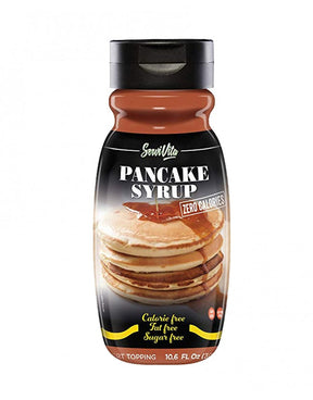 Salse e Sciroppi 0 calorie - ServiVita 320ml Pancake Syrup - Push More Salse per condimenti ServiVita